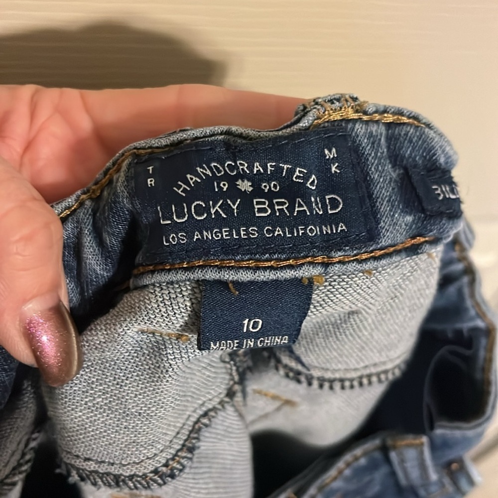 Lucky Brand size 10 Billy Straight jeans - Picture 4 of 7